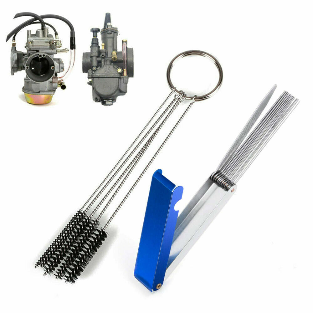 Carb Jet Cleaning Tool Set Carburetor Wire Cleaner Kit For